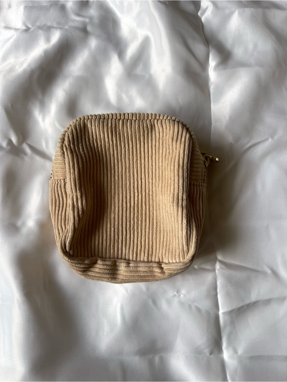 Stoney clover lane cinnamon sugar corduroy mini pouch